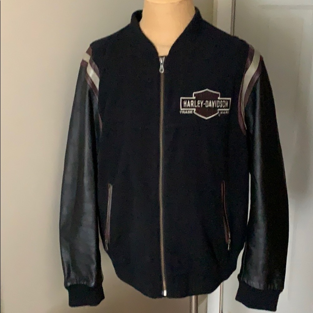 Men’s Harley Davidson university style jacket XL